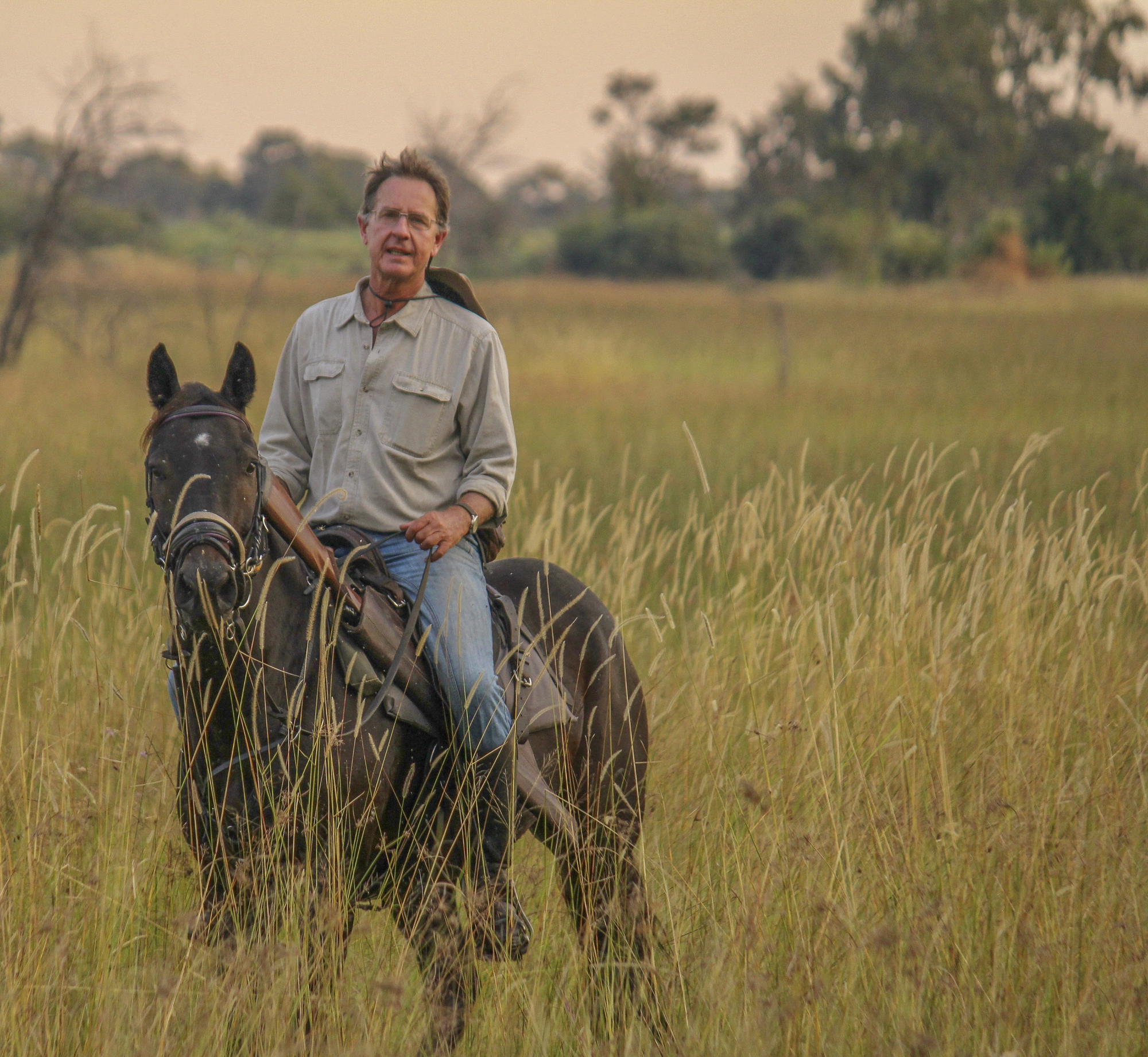 Safari te paard in Kalahari - Botswana / Vakantie te paard - Reisbureau Perlan