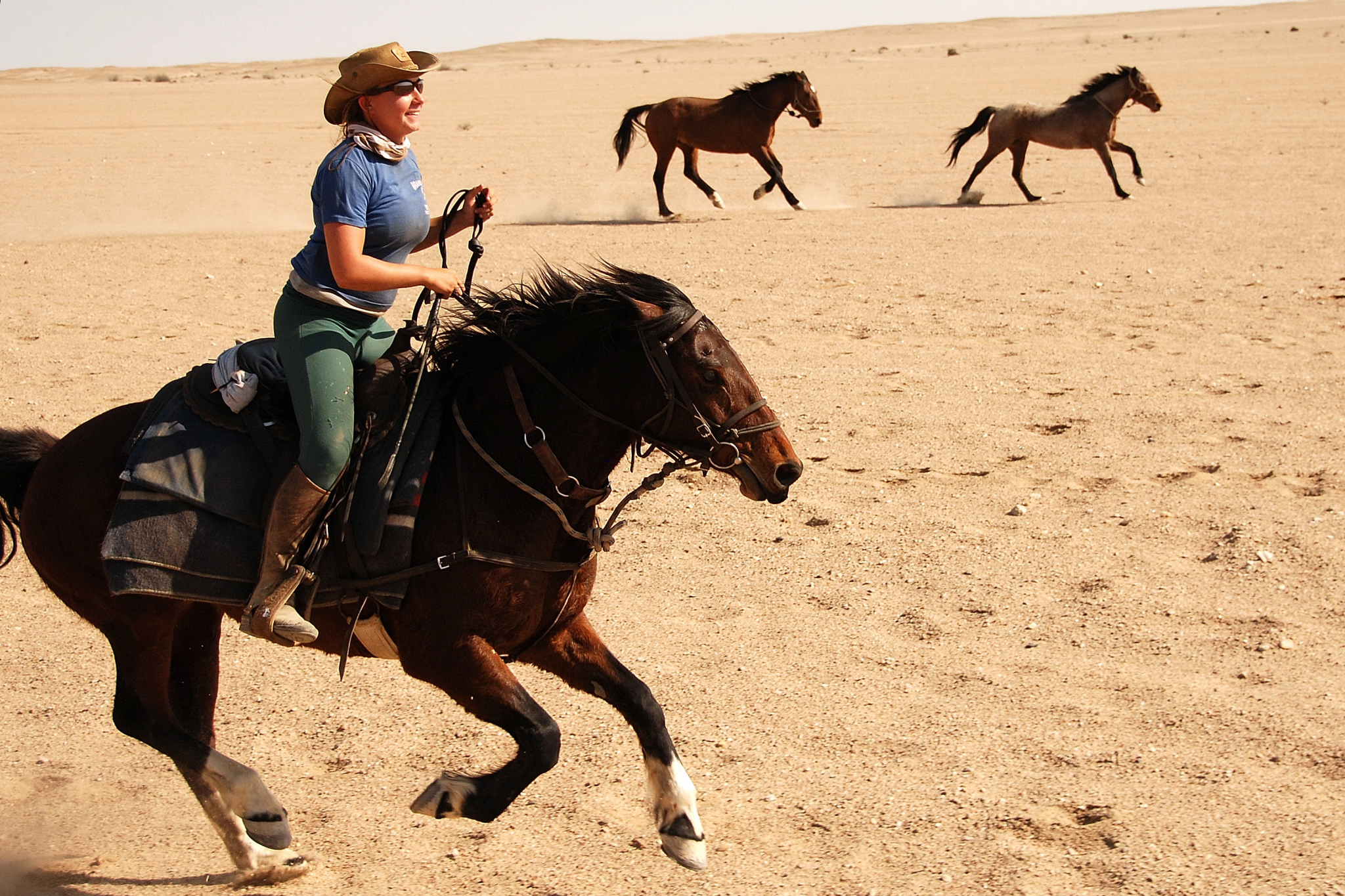 Paardrijden in Namibië - Vakantie te paard / Reisbureau Perlan