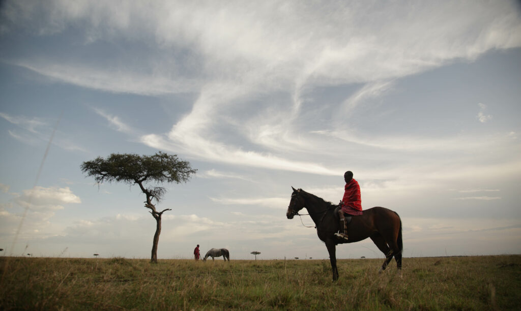 Safari te paard in de Masai regio / Kenia - Vakantie te paard / Reisbureau Perlan