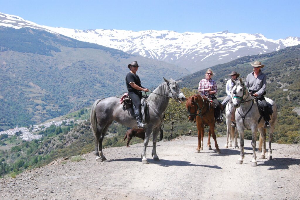 Shortbreak te paard Sierra Nevada - Vakantie te paard / Reisbureau Perlan